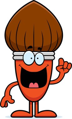 Çizgi film boya fırçası fikir