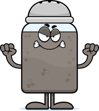 Kızgın çizgi film biber