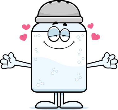 Çizgi film tuz kucaklama