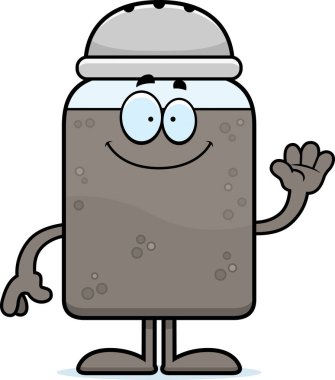 Çizgi film biber sallayarak