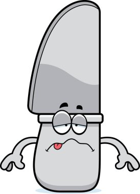 Hasta karikatür bıçak