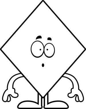 Sürpriz karikatür elmas