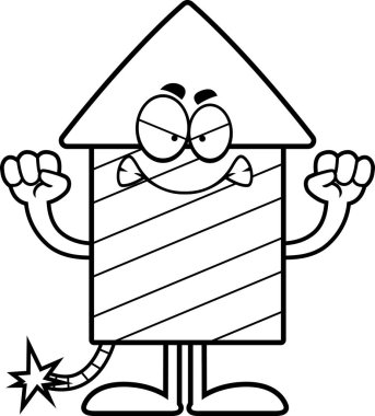 Kızgın çizgi film havai fişek