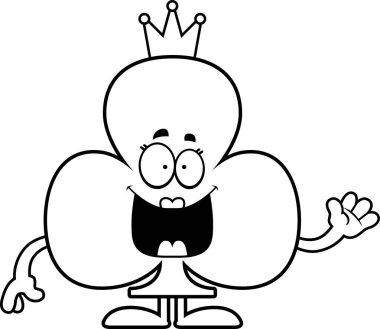 Sallayarak sinek çizgi film kızı