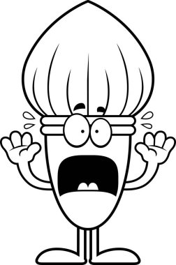 Korkmuş karikatür boya fırçası