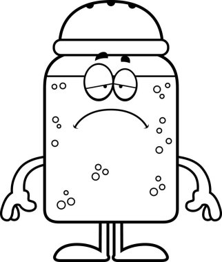 Üzgün çizgi film tuz