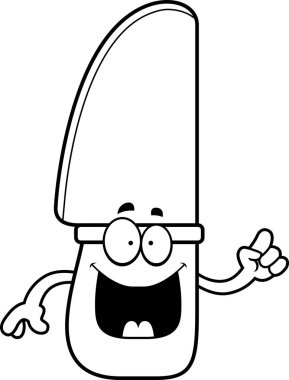 Çizgi film bıçak fikir