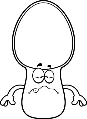 Hasta karikatür kaşık