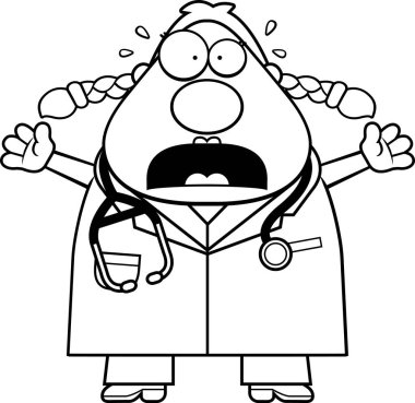 Korkmuş karikatür doktor