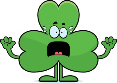 Korkmuş karikatür Shamrock