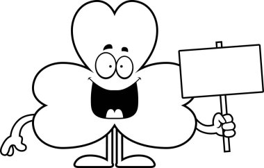 Çizgi film Shamrock işareti