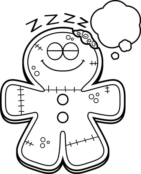Çizgi film Gingerbread zombi rüya