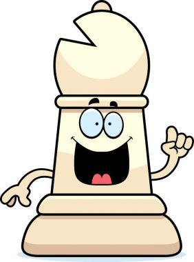 Çizgi film satranç Bishop fikir