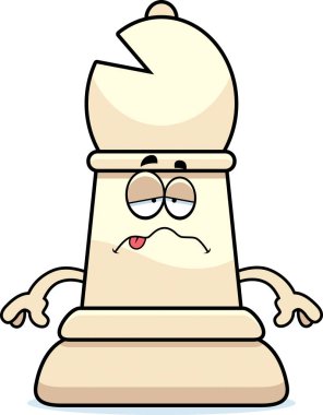 Hasta karikatür satranç fil