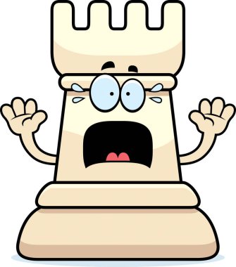 Korkmuş karikatür satranç Kalesi