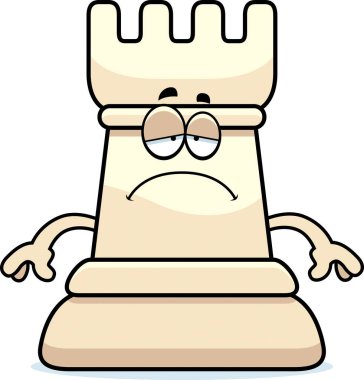 Üzgün çizgi film satranç Kalesi