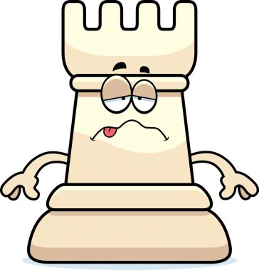 Hasta karikatür satranç Kalesi