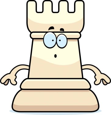 Sürpriz karikatür satranç Kalesi