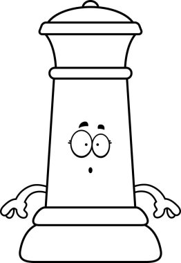 Sürpriz karikatür satranç kraliçesi