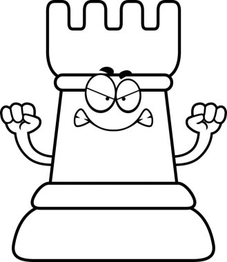 Kızgın çizgi film satranç Kalesi