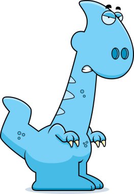 Kızgın çizgi film Parasaurolophus