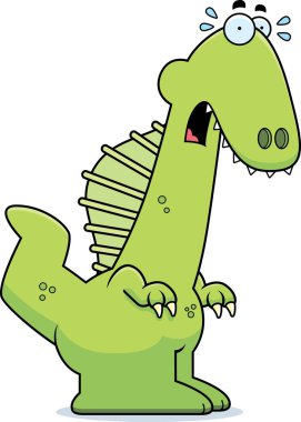 Korkmuş karikatür Spinosaurus