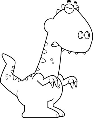 Kızgın çizgi film Velociraptor