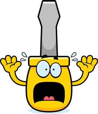 Korkmuş karikatür tornavida