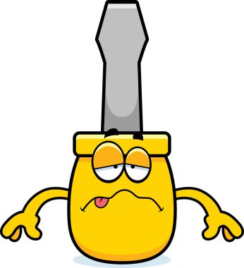 Hasta karikatür tornavida