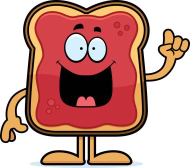 Çizgi film tost reçel fikri ile