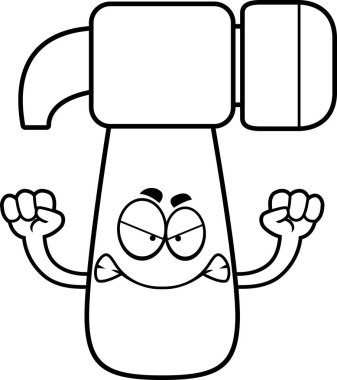 Kızgın çizgi film çekiç