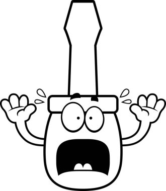 Korkmuş karikatür tornavida