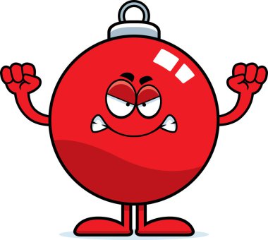 Kızgın çizgi film süsleme