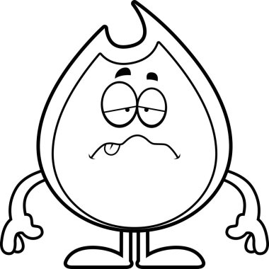 Hasta karikatür yangın