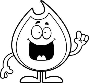 Çizgi film ateş fikir