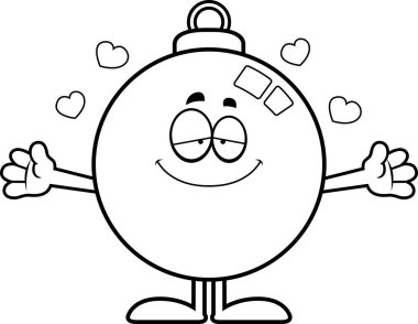 Çizgi film süsleme kucaklama