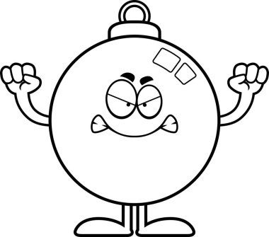 Kızgın çizgi film süsleme