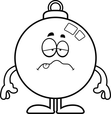 Hasta karikatür süsleme