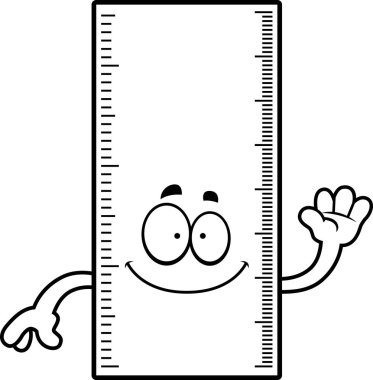 Sallayarak karikatür cetvel
