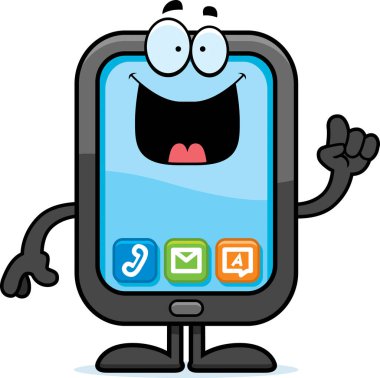 Çizgi film Smartphone fikir