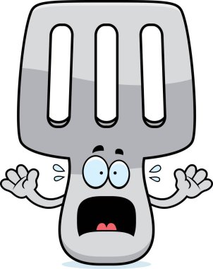 Korkmuş karikatür Spatula