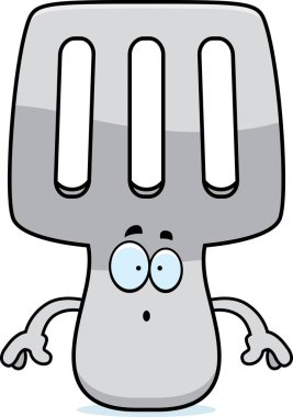 Sürpriz karikatür Spatula