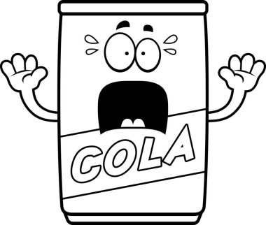 Korkmuş karikatür Cola Can