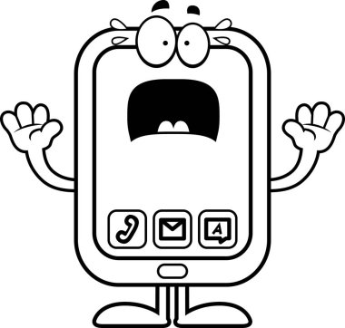 Korkmuş karikatür Smartphone