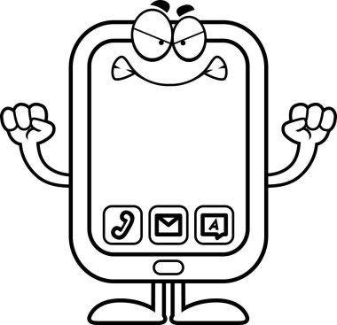 Kızgın çizgi film Smartphone