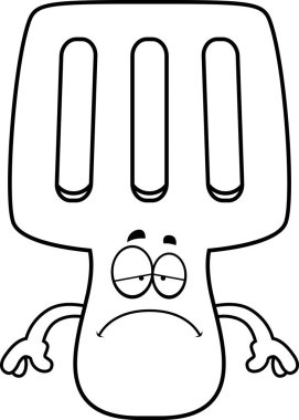 Üzgün çizgi film Spatula