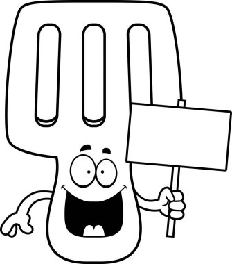 Çizgi film Spatula işareti