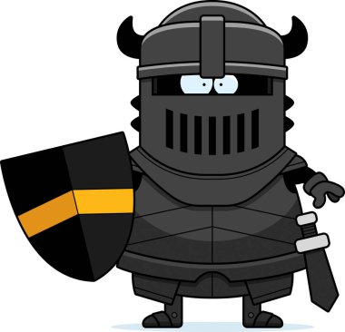 Karikatür zırh Kara Şövalye