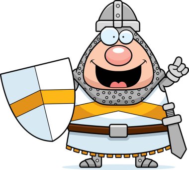 Çizgi film Knight fikir