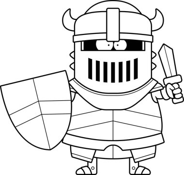 Çizgi film Kara Şövalye kılıcı